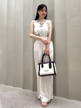 SNIDELさん（レディース・160cm）の夏コーディネート