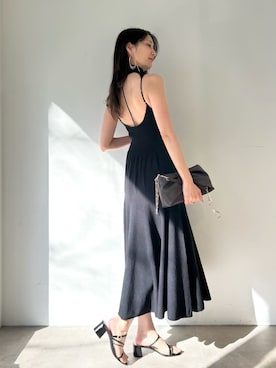 「SNIDEL（スナイデル）のアイテム（アクセサリー）」を使った、SNIDELさん（レディース・161cm）の春コーディネート