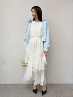 SNIDELさん（レディース・160cm）の冬コーディネート