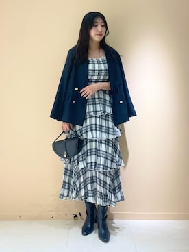 SNIDELさん（レディース・162cm）の秋コーディネート