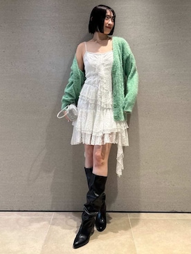 SNIDELさん（レディース・165cm）の冬コーディネート