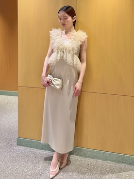 SNIDELさん(レディース・160cm)の春コーディネート