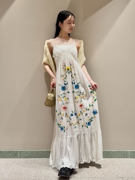 「コラボ」｜SNIDELさん（レディース・160cm）の夏コーディネート