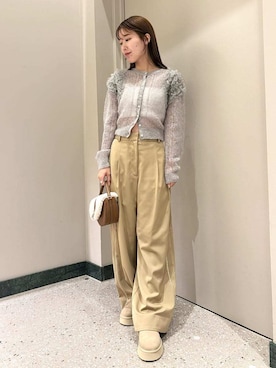 SNIDELさん（レディース・158cm）の秋コーディネート