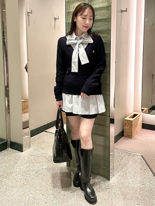 シャツコンビチュニック（その他トップス）｜SNIDEL（スナイデル）の