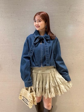 SNIDELさん（レディース・153cm）の春コーディネート