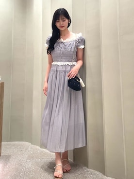 SNIDELさん(レディース・171cm)の夏コーディネート