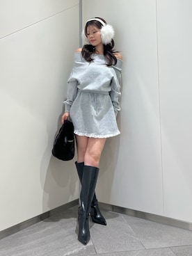 SNIDELさん（レディース・157cm）の秋コーディネート