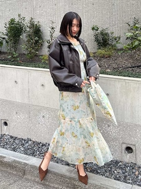 「SNIDEL（スナイデル）のアイテム（ジャケット/アウター）」を使った、SNIDELさん（レディース・165cm）の冬コーディネート