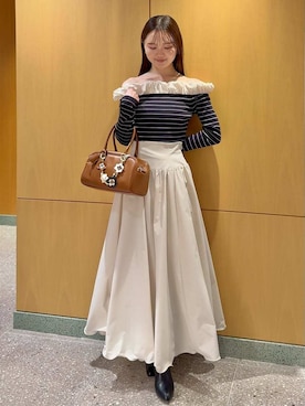 SNIDELさん(レディース・160cm)の冬コーディネート