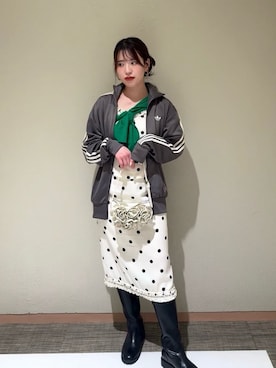 SNIDELさん（レディース・156cm）の春コーディネート