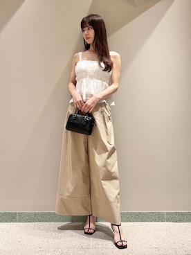 SNIDELさん（レディース・165cm）の夏コーディネート