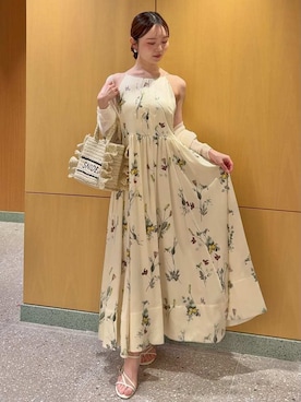 「SNIDEL（スナイデル）のアイテム（バッグ）」を使った、SNIDELさん（レディース・160cm）の春コーディネート