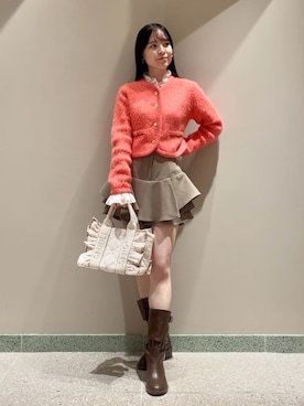 「SNIDEL（スナイデル）のアイテム（アクセサリー）」を使った、SNIDELさん（レディース・160cm）の秋コーディネート