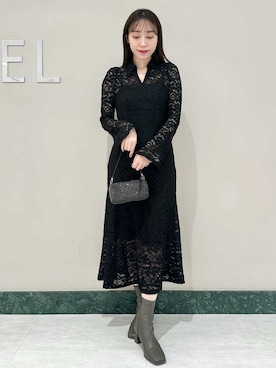 SNIDELさん（レディース・162cm）の冬コーディネート