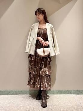 「骨格ナチュラル」｜SNIDELさん（レディース・165cm）の夏コーディネート