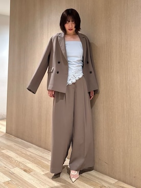 SNIDELさん(レディース・165cm)の春コーディネート