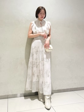 SNIDELさん（レディース・154cm）の春コーディネート