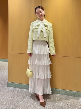 「SNIDEL（スナイデル）のアイテム」を使った、SNIDELさん（レディース・160cm）の春コーディネート