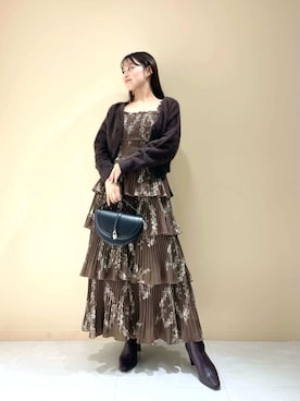 SNIDELさん（レディース・156cm）の秋コーディネート