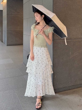 SNIDELさん（レディース・160cm）の春コーディネート