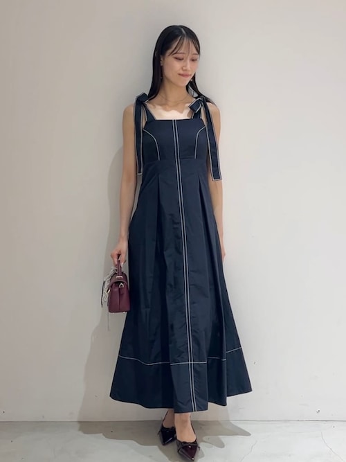セール】タックキャミワンピース（ワンピース）｜SNIDEL（スナイデル