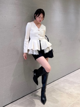 SNIDELさん（レディース・153cm）の夏コーディネート