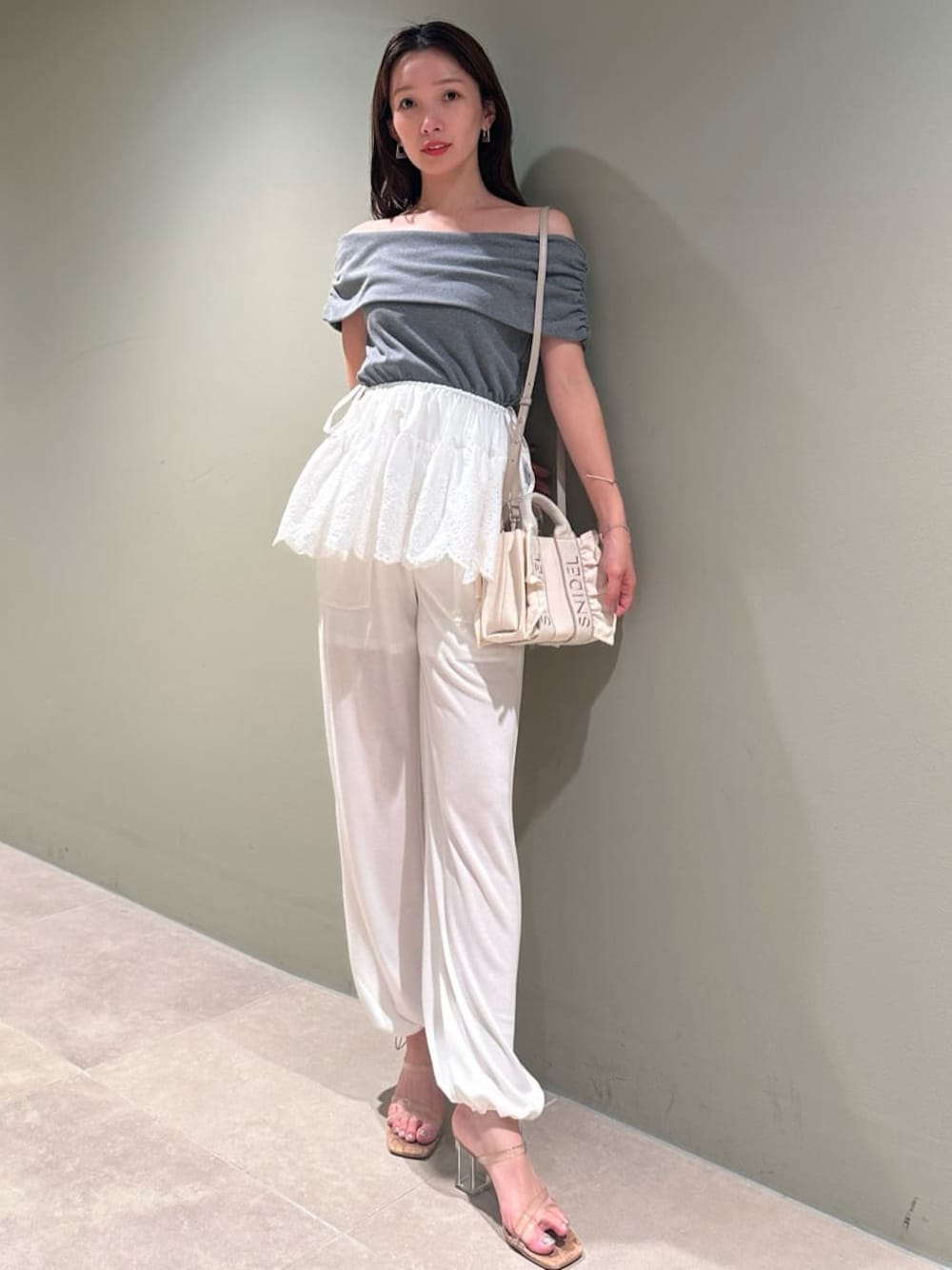 未開封⭐️完売色♥️ SNIDEL UVカットパンツ/ウォッシャブル SNIDEL（スナイデル）の「UVカットパンツ/ウォッシャブル