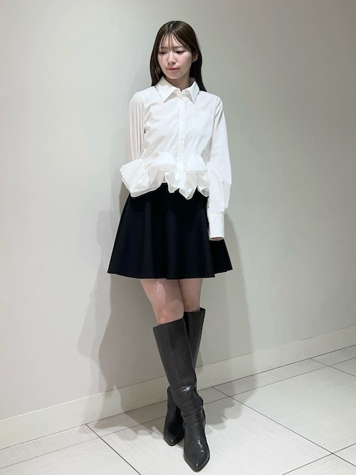 ヘムボリュームシャツ（シャツ/ブラウス）｜SNIDEL（スナイデル）の