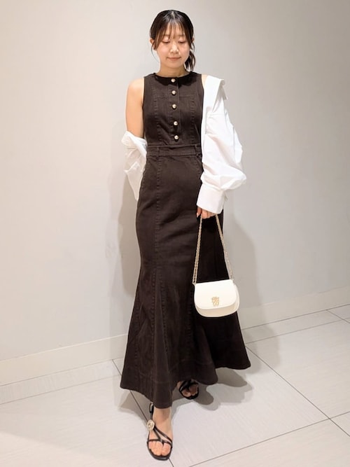 アメスリデニムワンピース（ワンピース）｜SNIDEL（スナイデル）の