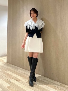 SNIDELさん（レディース・153cm）の春コーディネート