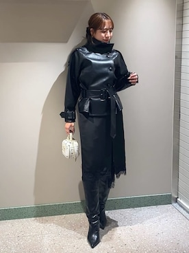 「SNIDEL（スナイデル）のアイテム（バッグ）」を使った、SNIDELさん（レディース・166cm）の秋コーディネート