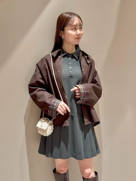 SNIDELさん（レディース・160cm）の秋コーディネート