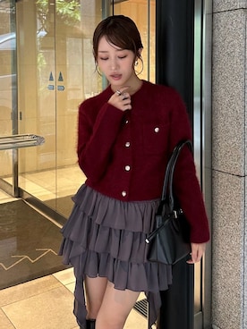 「SNIDEL（スナイデル）のアイテム（シューズ）」を使った、SNIDELさん（レディース・153cm）の秋コーディネート