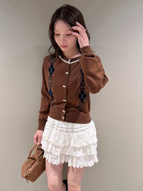 ラッフルティアードスカショーパン（その他パンツ）｜SNIDEL