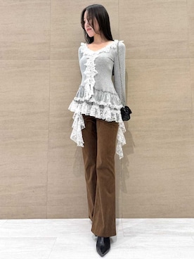 SNIDELさん（レディース・166cm）の秋コーディネート