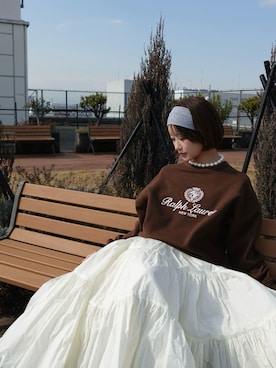 「SNIDEL（スナイデル）のアイテム（アクセサリー）」を使った、SNIDELさん（レディース・153cm）の春コーディネート