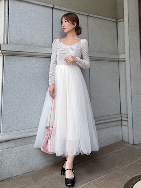 「Chacott（チャコット）のアイテム」を使った、SNIDELさん（レディース・162cm）の夏コーディネート