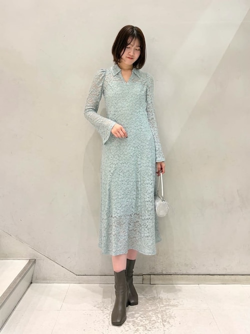 カットレースワンピース（ワンピース）｜SNIDEL（スナイデル）の