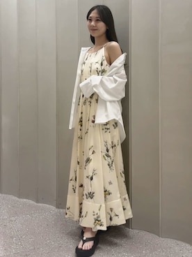 「SNIDEL（スナイデル）のアイテム（バッグ）」を使った、SNIDELさん（レディース・160cm）の春コーディネート