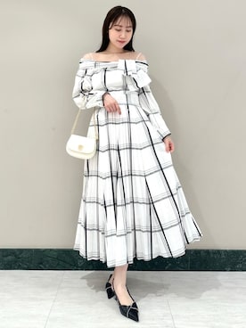 「SNIDEL（スナイデル）のアイテム（バッグ）」を使った、SNIDELさん（レディース・162cm）の春コーディネート