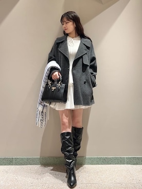 SNIDELさん（レディース・165cm）の冬コーディネート