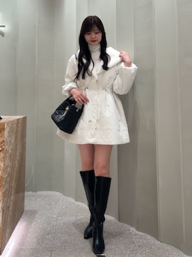 「SNIDEL（スナイデル）のアイテム（トップス）」を使った、SNIDELさん（レディース・171cm）の秋コーディネート