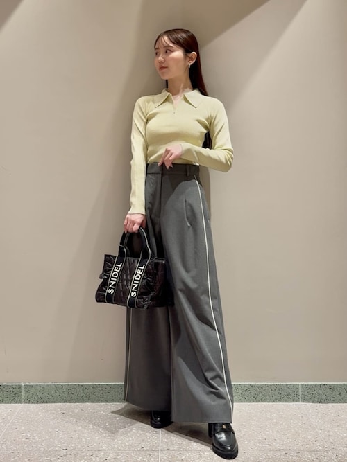 タックラインパンツ（その他パンツ）｜SNIDEL（スナイデル）の