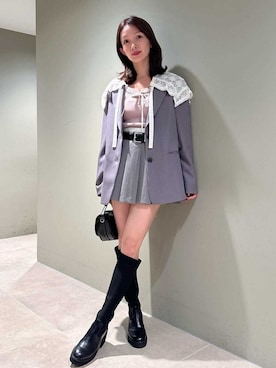 SNIDELさん(レディース・159cm)の秋コーディネート