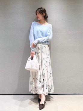 SNIDELさん（レディース・162cm）の冬コーディネート