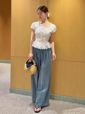 SNIDELさん(レディース・160cm)の春コーディネート