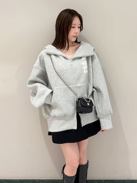 「SNIDEL（スナイデル）のアイテム」を使った、SNIDELさん（レディース・157cm）の夏コーディネート