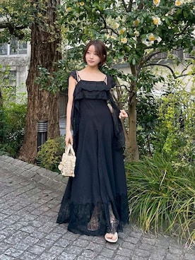 「SNIDEL（スナイデル）のアイテム（バッグ）」を使った、SNIDELさん（レディース・153cm）の春コーディネート