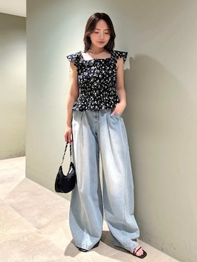 SNIDELさん(レディース・157cm)の夏コーディネート